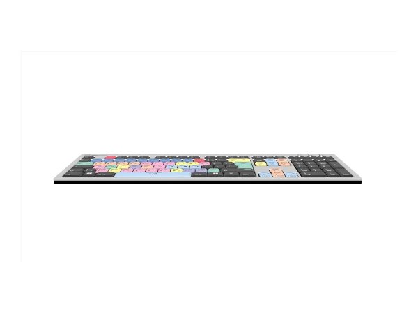 Logickeyboard LKB-PPROCC-AJPU-DE - Full-size (100%) - Cablato - USB - QWERTY - Multicolore