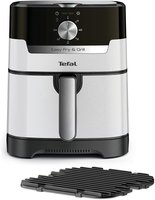 TEFAL Easy Fry & Grill Classic EY501A edelstahl/schwarz