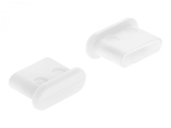 Delock Staubschutz USB TypC-Buchse o. Griff weiß 10St. - Digitale/dati