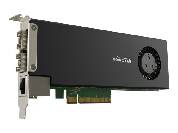 MikroTik CCR2004-1G-2XS-PCIe - Interno - Cablato - PCI Express - Ethernet / Fiber