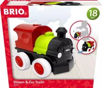 BRIO Steam & Go Train Zug e Holz Mehrfarbig