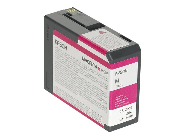 Epson Tanica Magenta - Magenta - Inchiostro a base di pigmento - 80 ml - 1 pz