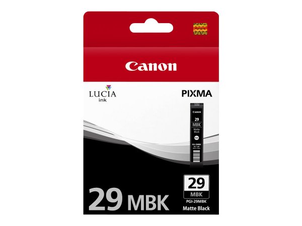 Canon Cartuccia d'inchiostro nero opaco PGI-29MBK - Nero - Nero per foto - Inchiostro colorato - 1 p