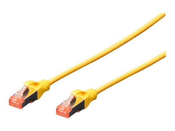 DIGITUS Cavo patch CAT 6 S/FTP - 5 m - Cat6 - S/FTP (S-STP) - RJ-45 - RJ-45 - Giallo