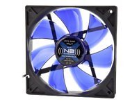 Blacknoise XL-2 - Ventilatore - 12 cm - 1500 Giri/min - 98 m³/h - Nero - Blu