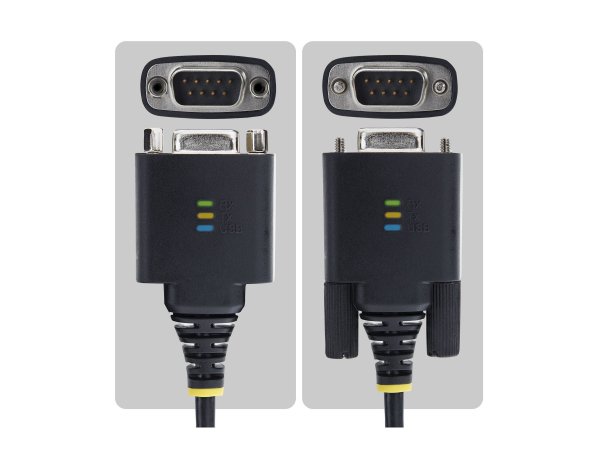 StarTech.com 1ft USB-C to Serial Adapter Cable/FTDI - Kvm switch - RS-232