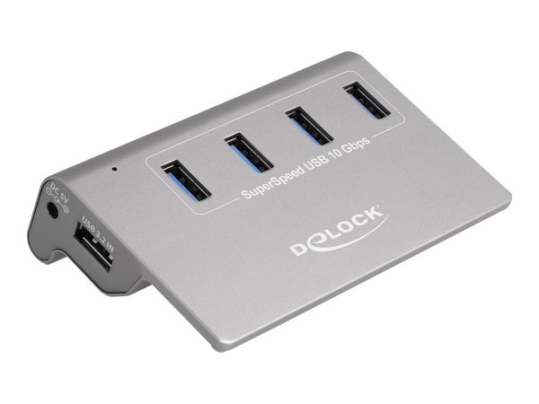 Delock USB 3.2 Gen 2 Hub mit 4 Typ-A Ports