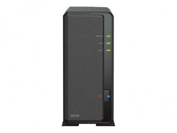 Synology DiskStation DS124 - NAS - Desktop - Realtek - RTD1619B - 1 GB - DDR4
